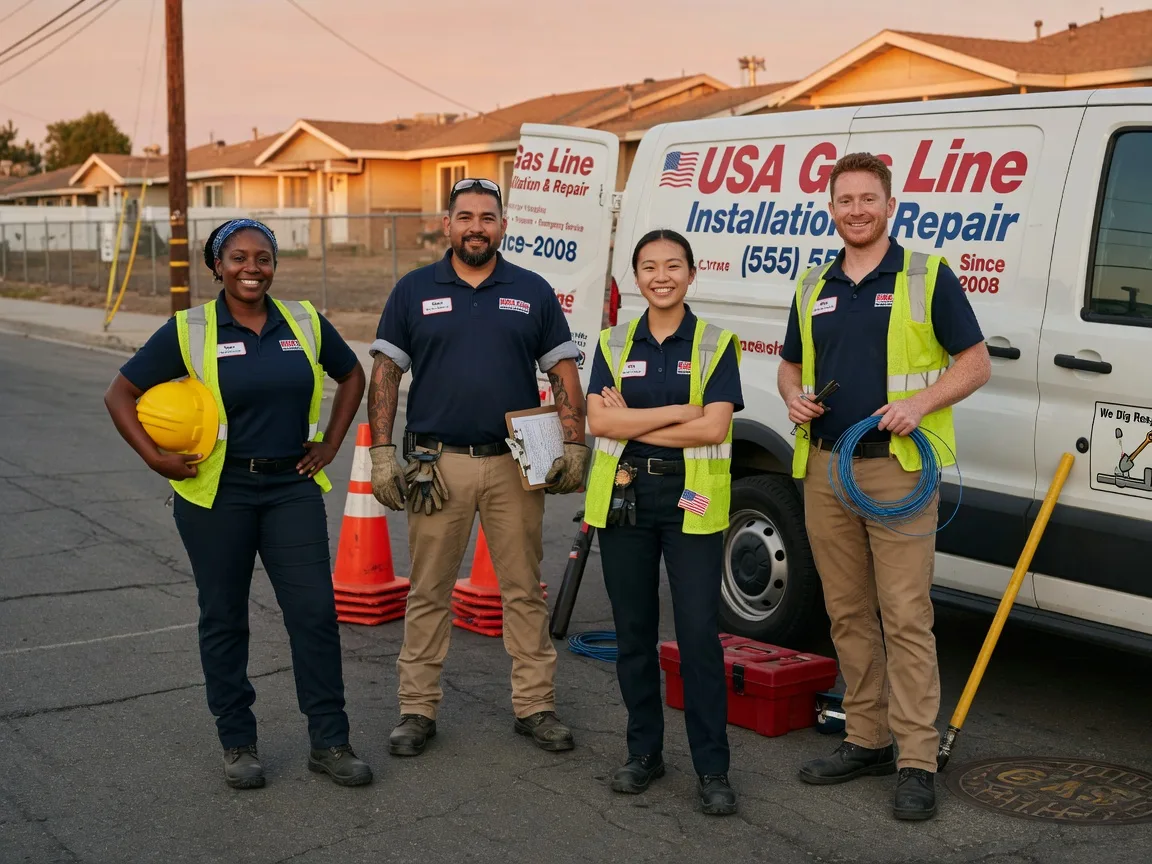 Gas Line Installation company in Marcellus, MI